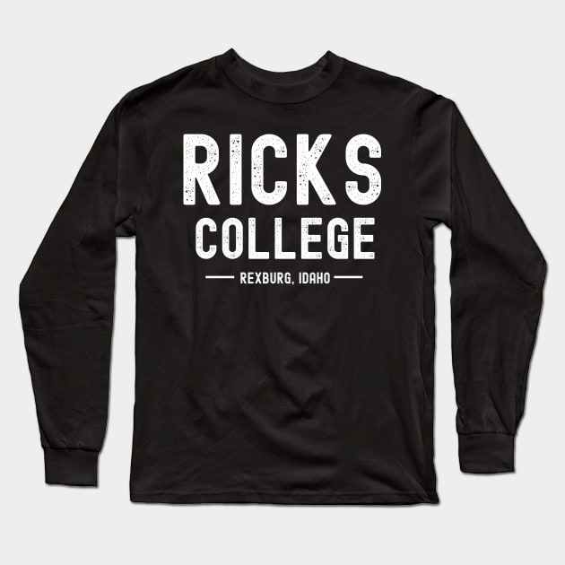 Ricks College Rexburg Idaho Long Sleeve T-Shirt by MalibuSun